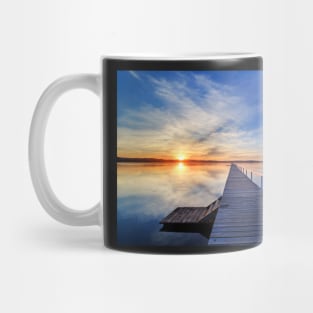 Long Jetty sunset Mug